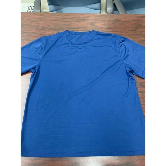 Reel Legends Freeline Men’s Blue Performance Short Sleeve Tee Shirt Size Large - Picture 3 of 4